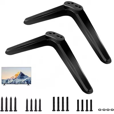 TV Pedestal Feet Mount TV Stand Legs Supporting Base For TCL Roku 32 - 55 Inch • £9.99