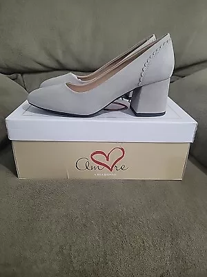 Mia Amore Womens Danila Memory Foam Patent Pumps Heels Shoes Sz 7.5 SGY NOXL • $30