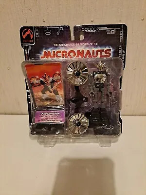 Micronauts Acroyear Palisades Mego Grey Mint On Open Card Microman Cyborg Takara • £29.99