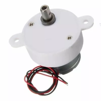 DC 6V 12V 7-40RPM 2 Wires High Torque Electric Geared Box Reduction Motor S30K • $4.55
