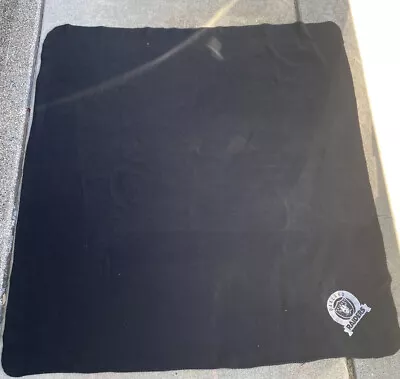 Black Oakland Raiders Embroidered Fleece Throw Blanket Football 60'' X 54” • $9.99