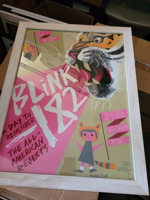 $150 • Buy Blink 182 Concert Poster