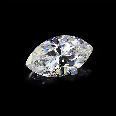 Astonishing Herkimer Diamond 1ct Marquise Shape New York High Grade Flawless • £43.36