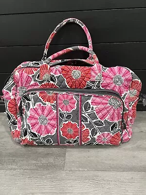 Vera Bradley Weekender CHERRY BLOSSOM Retired Large Travel Duffel Bag • $28