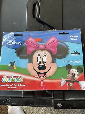 Disney Minnie Mouse Clubhouse XL Foil Balloon 077652 28x23 New Sealed • $7