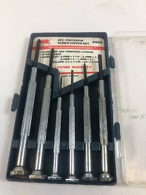 Michigan Industrial Tools #2980 6pc Precision Screw Driver Set  (Lot Of 5 Sets) • $14.80