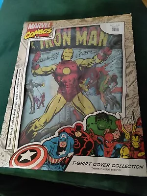 Marvel Comics Cover Collection T-Shirt Iron Man XL Vintage Comic Artwork  • £5.99