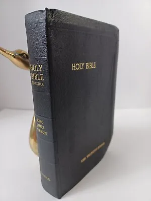 Holy Bible Red Letter Authorized KJV Crystalyte 1958 National Bible Press • $14.98