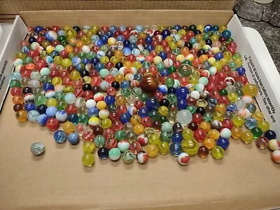 Vintage Glass Marble Collection Lot Estate Find Akro • $16.40