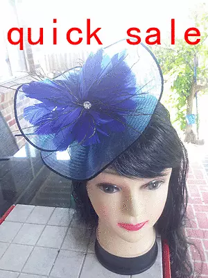 $14.95 • Buy Wedding Party Carnival Races Millinery Fascinator Hat Pink Purple Maroon Black
