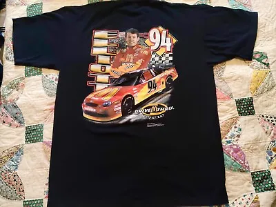 Vintage NASCAR 1999 Bill Elliott #94 McDonald's T-Shirt Size XL • $17