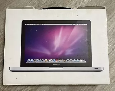 Apple MacBook Pro 13 Inch A1278 2013 Silver BOX ONLY • $9.99