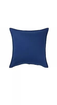 IKEA  GURLI  Cushion Cover 50x50cm 100% Cotton BLUE • £5