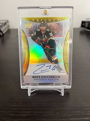 2022-2023 Upper Deck Trilogy Mats Zuccarello Auto Wild Minnesota • $2.89