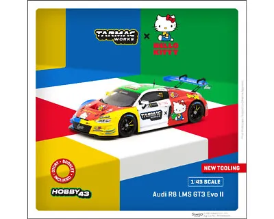 Tarmac 1:43 Audi R8 LMS GT3 Evo II Macau GT Cup 2022 Uno Racing Adderly Fong • $49.95