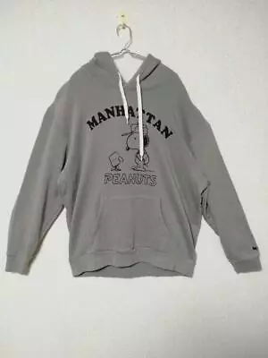 SNoopy M422 Manhattan Portage  Hoodie L Charcoal Sweatshirt • $84.13