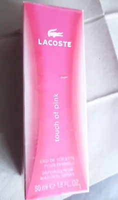 Lacoste Touch Of Pink Perfume EDT 50ml -SEALED • £55