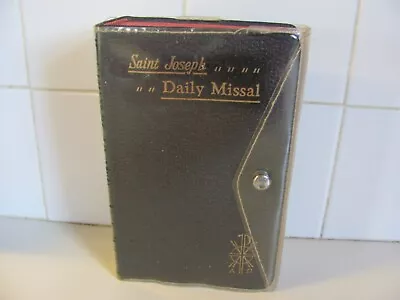 1961 St. Joseph Daily Missal - Confraternity - W/ Cover - English/Latin • $20