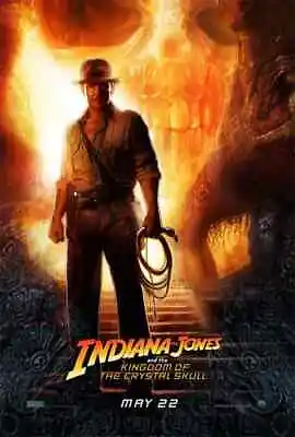 Indiana Jones PREMIUM  LAMINATED POSTER FILM PRINT QUALITY • $27.12