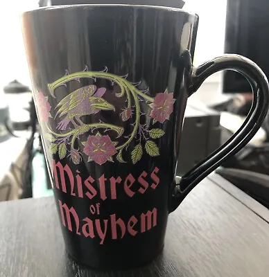 Disney Villains - Maleficent - Mistress Of Mayhem - Tall Latte Coffee Mug Cup • £4