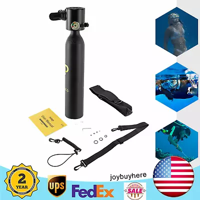 Mini Scuba Tank Dive Diving Equipment Underwater Breath Cylinder Oxygen Tank • $77.90