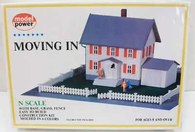 Model Power 1553 N Scale Moving In House Building Kit • $20.38