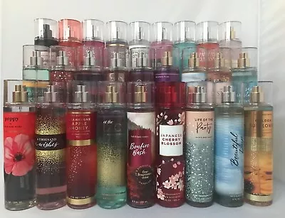 BATH AND& BODY WORKS FINE FRAGRANCE MIST BODY  SPRAY 8 Fl Oz YOU CHOOSE NEW • $15.90