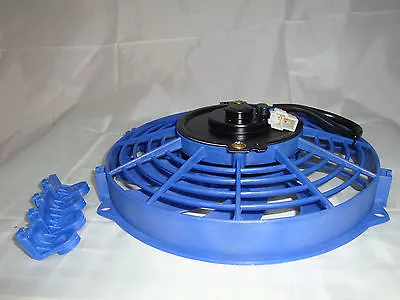 9 INCH LOW PROFILE HIGH PERFORMANCE  BLUE THERMO FAN F • $29.95
