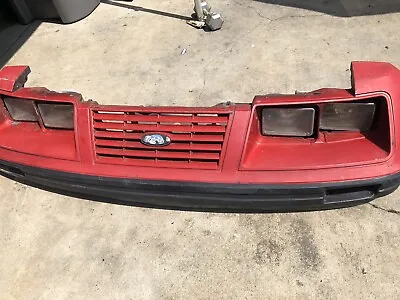 OEM Ford 1983 1984 Mustang Front Bumper Cover LX Rubber Nose • $750