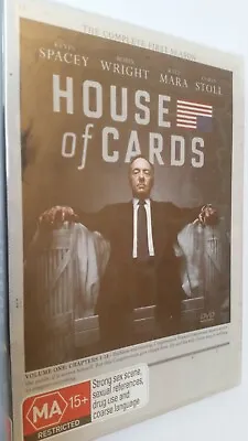 $16.95 • Buy House Of Cards Season Series One Kevin Spacey Robin Wright New Sealed DVD (#12)
