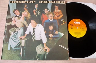 £7.99 • Buy Billy Joel Turnstiles Lp Cbs (1976) Ex +insert England Pop