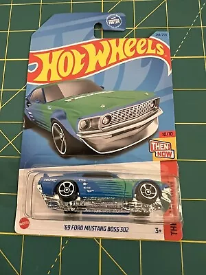 2023 Hot Wheels ‘69 Ford Mustang Boss 302 Then And Now 10/10 Falken Tires Logo • $9.94