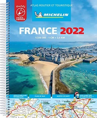 £20.99 • Buy France 2022 -Tourist & Motoring Atlas A4 Laminated S...