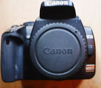 Canon 400D (body Only-no Lens) Digital Camera-Black-faulty • £19.99