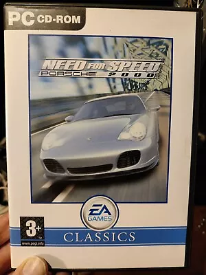 Need For Speed Porsche 2000 Pc Cd Rom • £15.99