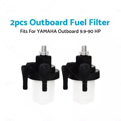 61N-24560-00 2PCS Motor Fuel Filter Separator For Yamaha Outboard 9.9-90 HP • $25.99