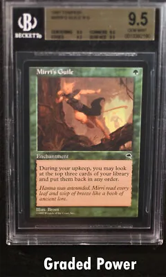 Tempest Mirri's Guile BGS 9.5 (2190) Magic MTG • $364