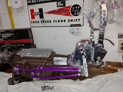 $1765 • Buy Pistol Grip Lever,v Gate,ramrod Shifter 4 Spd.,internal Rev.shift Ford Topload.