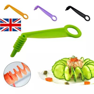 Potato Spiral Cutter Twister Kitchen Slicer Fruit & Vegetable Cutter Tool -- UK. • £3.35