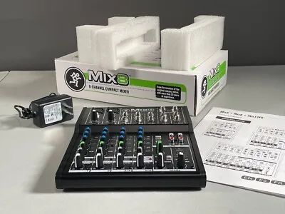 Mackie MIX8 - 8-Channel Compact Mixer • $64.99