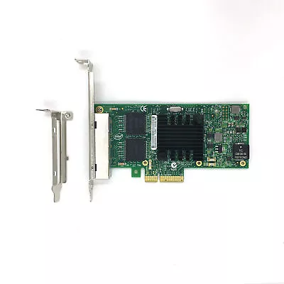 I350-T4V2 Intel Quad Ports Card PCIe Network Adapter NEW X4 Ethernet I350-T4 NIC • $50.98