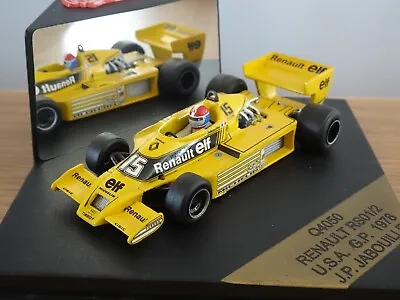 Quartzo Formula One Renault Rs01/2 1978 Jabouille F1 Race Car Model Q4050 1:43 • £12.49