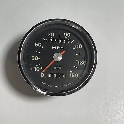 Genuine Smiths Speedometer SSM 5007/00 150 MPH BSA Triumph Tested & Working Used • $170