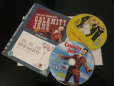 Lot #2283 - Calamity Jane (1953) DVD High Society (1956) - Musical - See Below • £3.50
