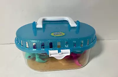 Little Live Pets 2 Colorful Sea Turtles And Tank Pre Owned Tested And Works • $32.49
