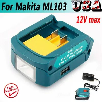 LED Flashlight For Makita ML103 12Volt Max CXT Lithium-Ion Cordless Tool • $9.89