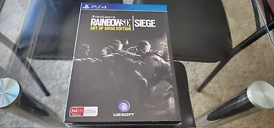 Tom Clancy's Rainbow Six Siege Art Of Siege Edition PS4 Game Brand New & Sealed • $149