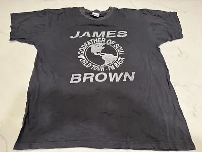 Vintage James Brown Tour Tshirt  Size 2XL • $130
