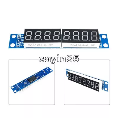 £1.42 • Buy 1PCS MAX7219 LED Dot Matrix 8Digit Digital Display 0.56 Tube Anode Module