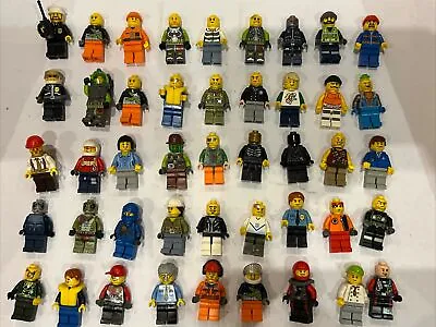 45 Lego Minifigs Assorted Bulk Mini Figures And Accessories • $100